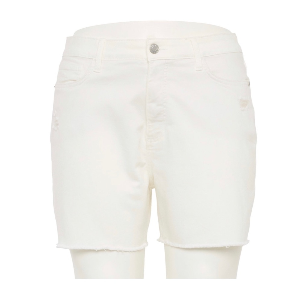 Plus Size LC Lauren Conrad Super High Waisted Cut Off Shorts - Picture 1 of 8